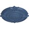 Ekena Millwork Attica Acanthus Leaf Ceiling Medallion (Fits Canopies up to 4 5/8"), 53 1/2"OD x 3 1/2"P, Americana CM53ATAMF - alternate 2